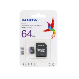 رم 64 گیگ کارت حافظه‌ microSDXC ای دیتا ADATA